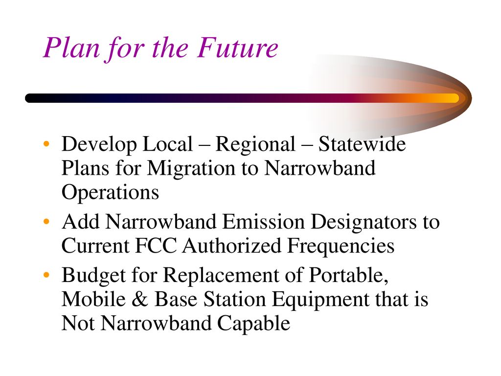 Fcc narrowband update june 24 ppt download
