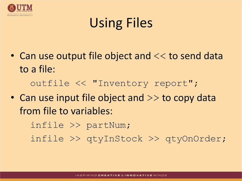 Formatted Input, Output & File Input, Output - ppt download