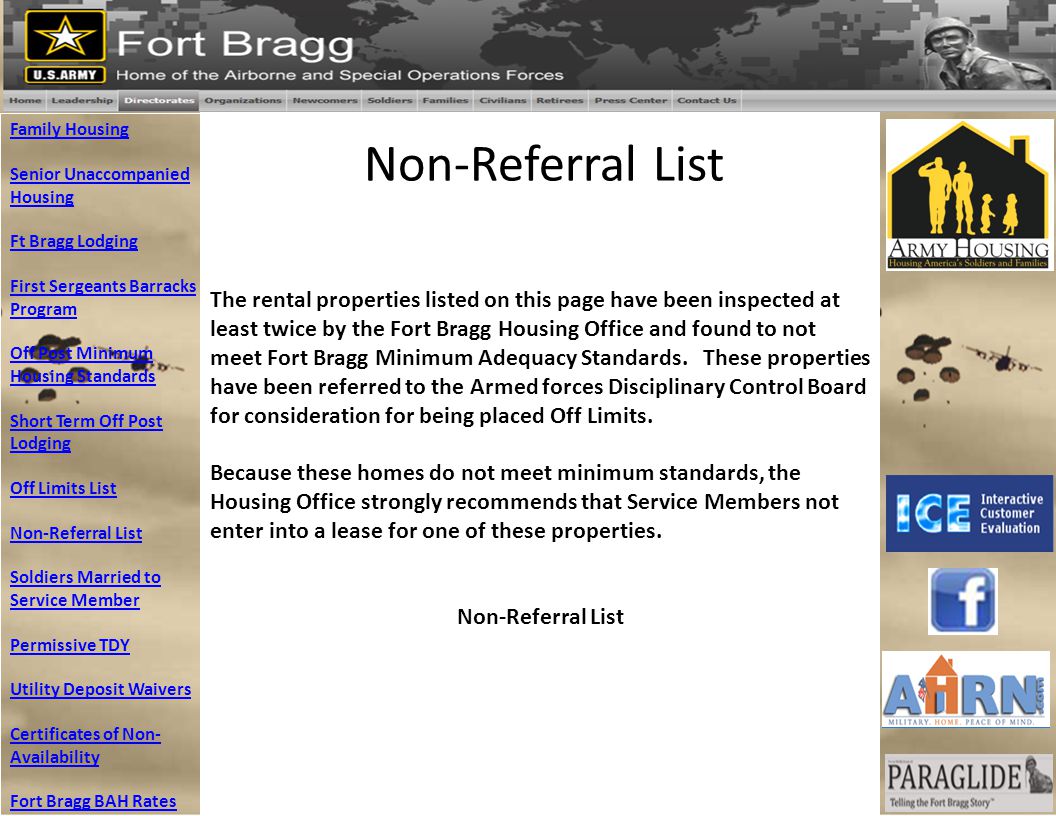 bah fort bragg