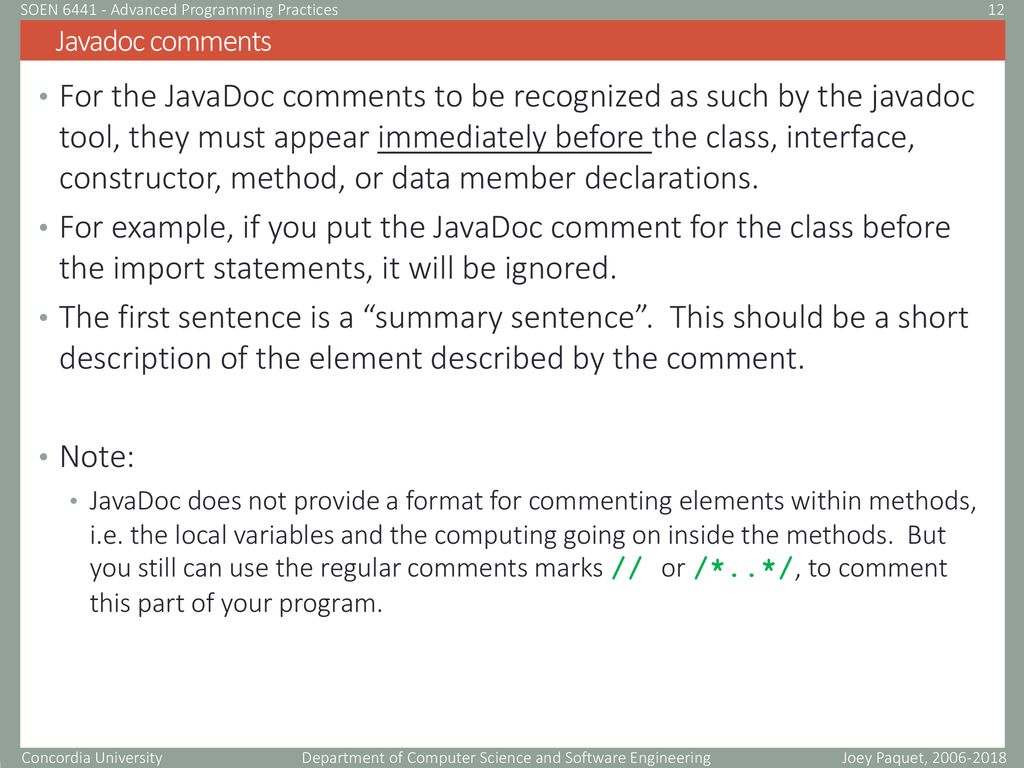 Advanced Programing practices - ppt download