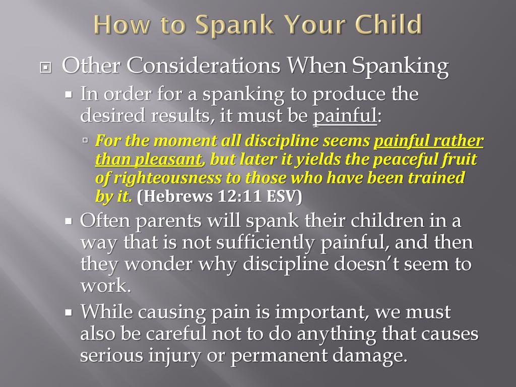 ways to spank your wife