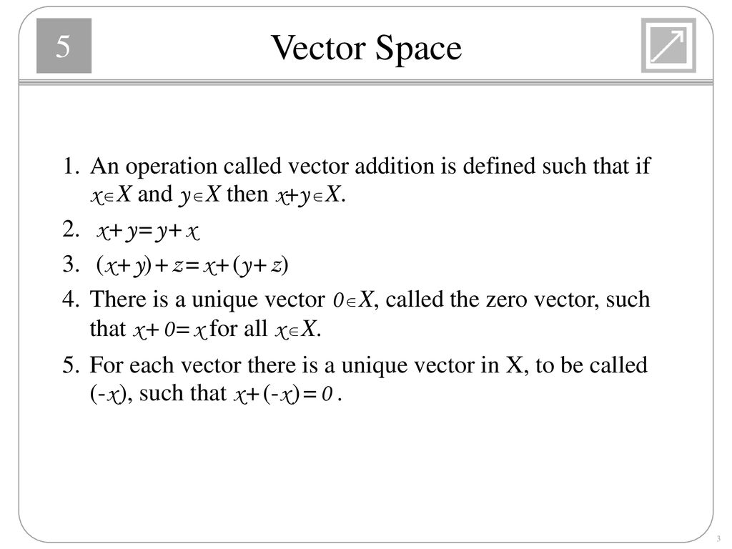 Signal Weight Vector Spaces Ppt Download