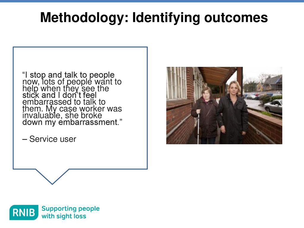 Methodology: Identifying outcomes