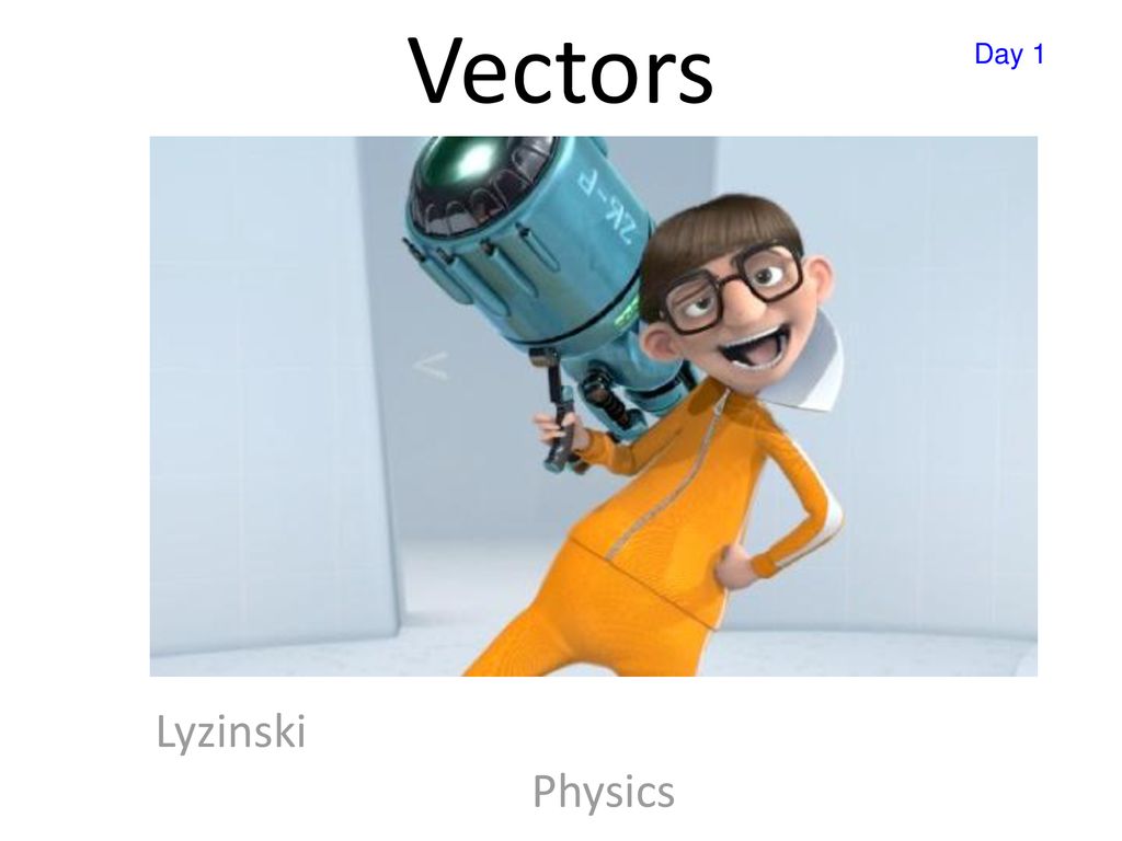 Vectors Day 1 Lyzinski Physics
