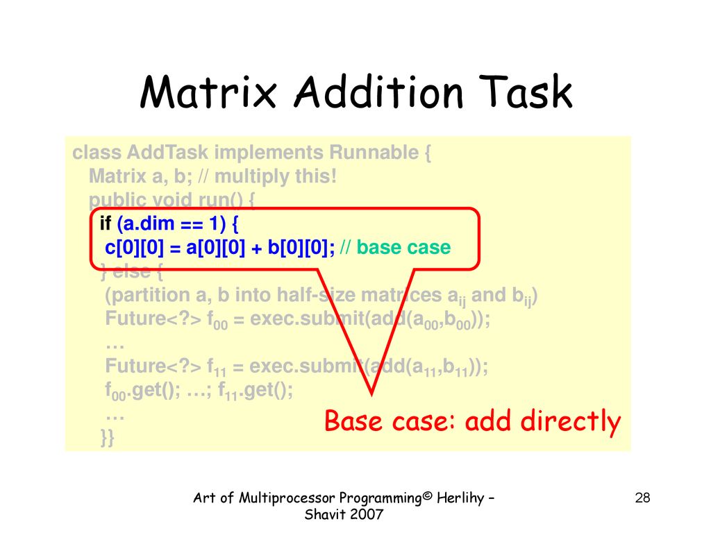Futures, Scheduling, and Work Distribution - ppt download
