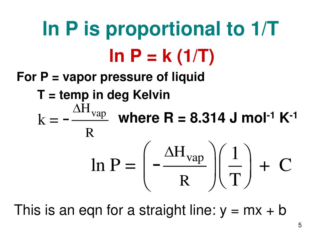 Heat Of Vaporization Loosely Based On Chap Ppt Download