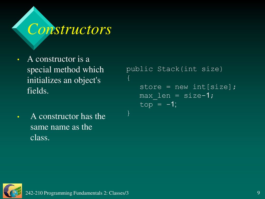 F II 3. Classes and Objects Objectives - ppt download