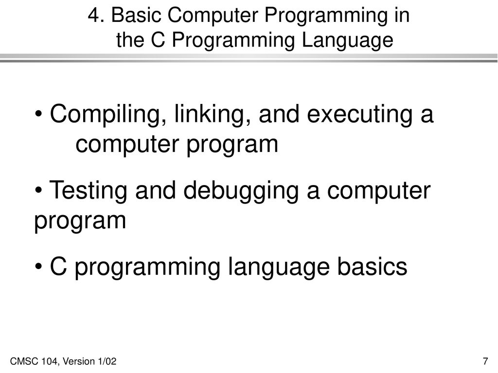 Introduction CMSC 104 Problem Solving and Computer Programming - ppt ...