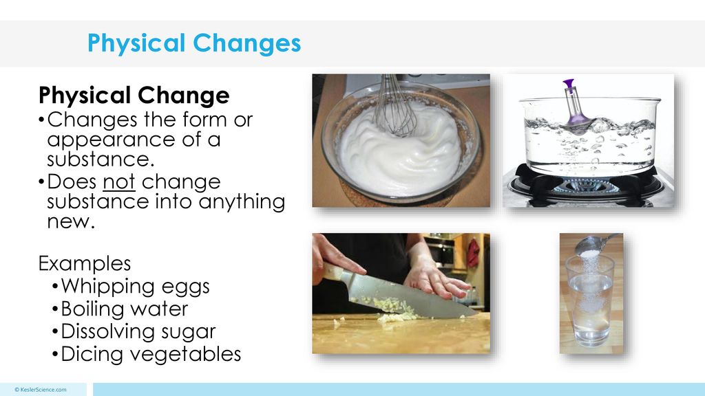 Evidence of Chemical Changes - ppt download
