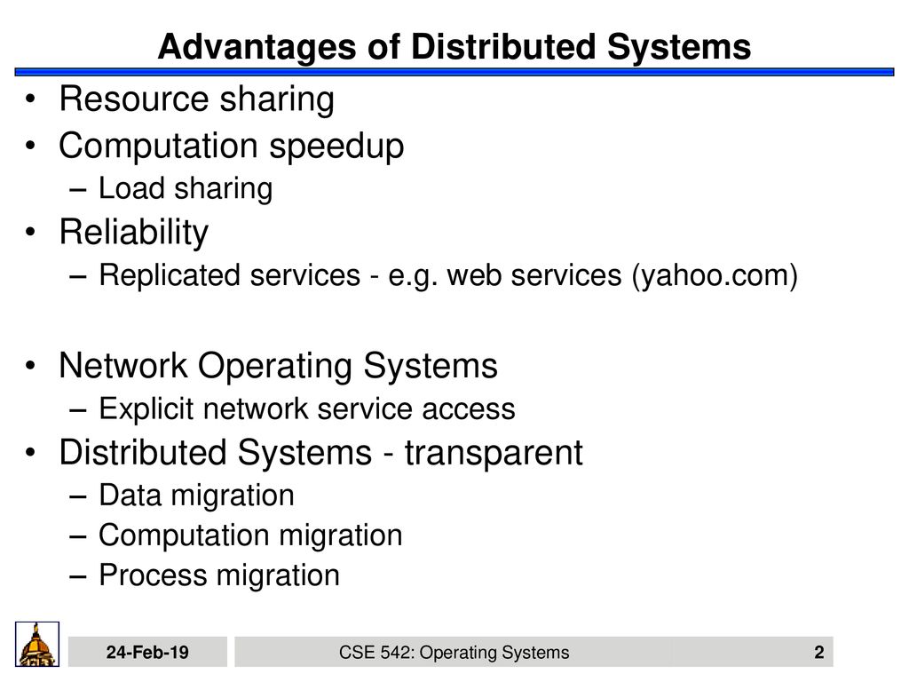 CSE 542: Operating Systems - ppt download