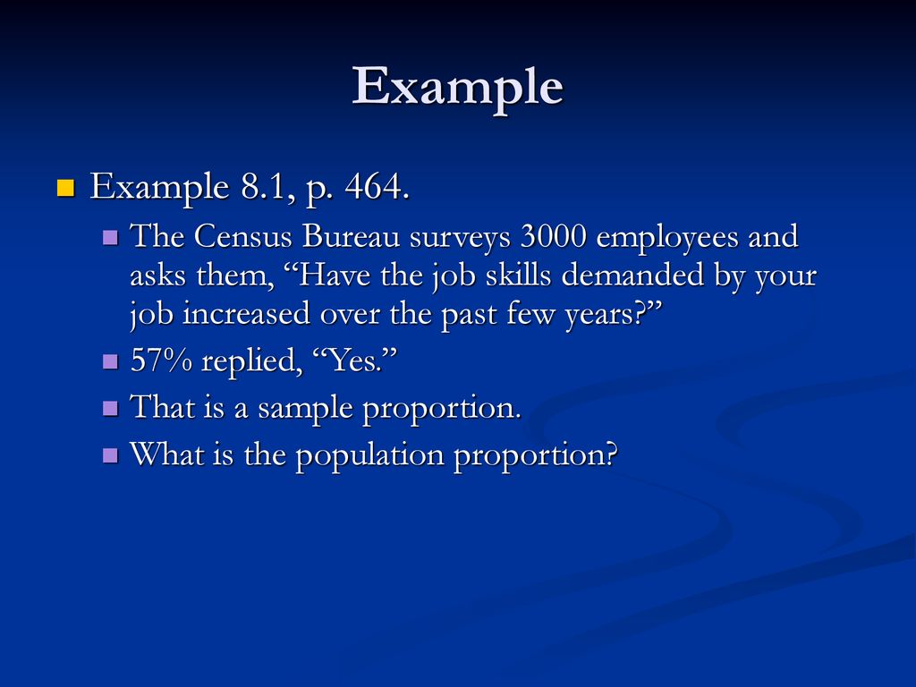 Sampling Distribution of a Sample Proportion - ppt download