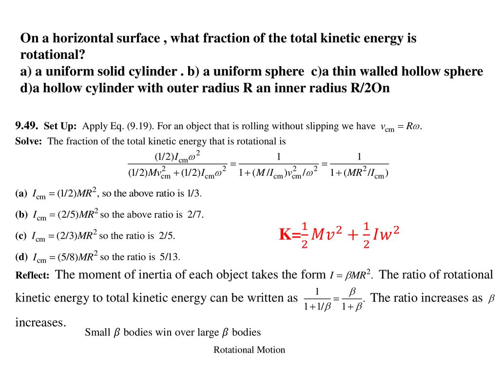 Chapter 9: Rotational Motion - ppt download