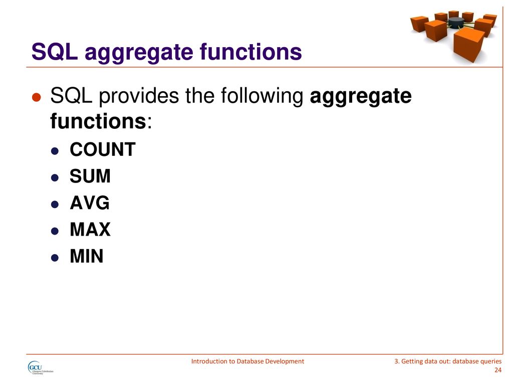 M1G Introduction to Database Development - ppt download