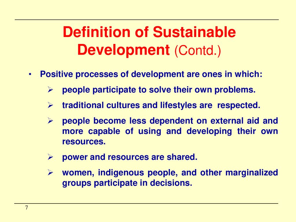 Sustainable Development- A Context & Direction - ppt download
