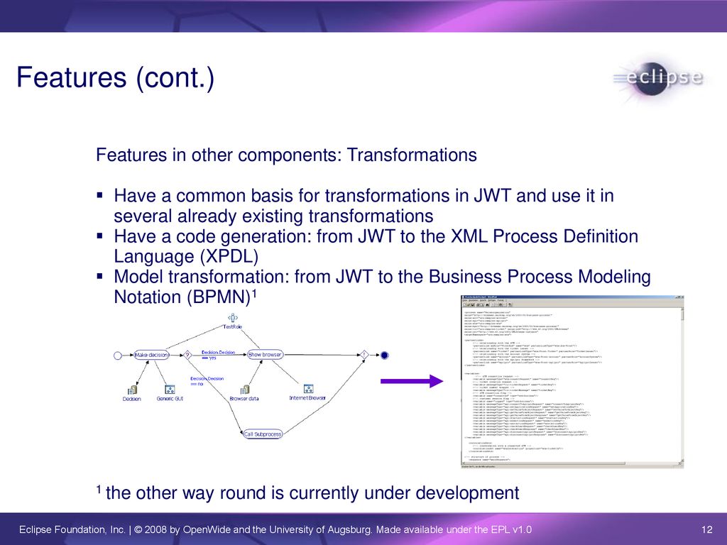 Java Workflow Tooling (JWT) Release review: JWT v ppt download