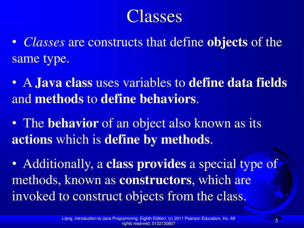 Chapter 9 Objects and Classes - ppt download
