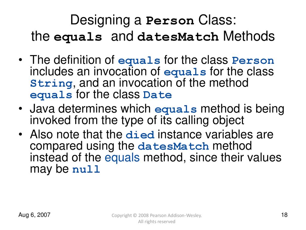 Java Classes and Objects 4th Lecture - ppt download