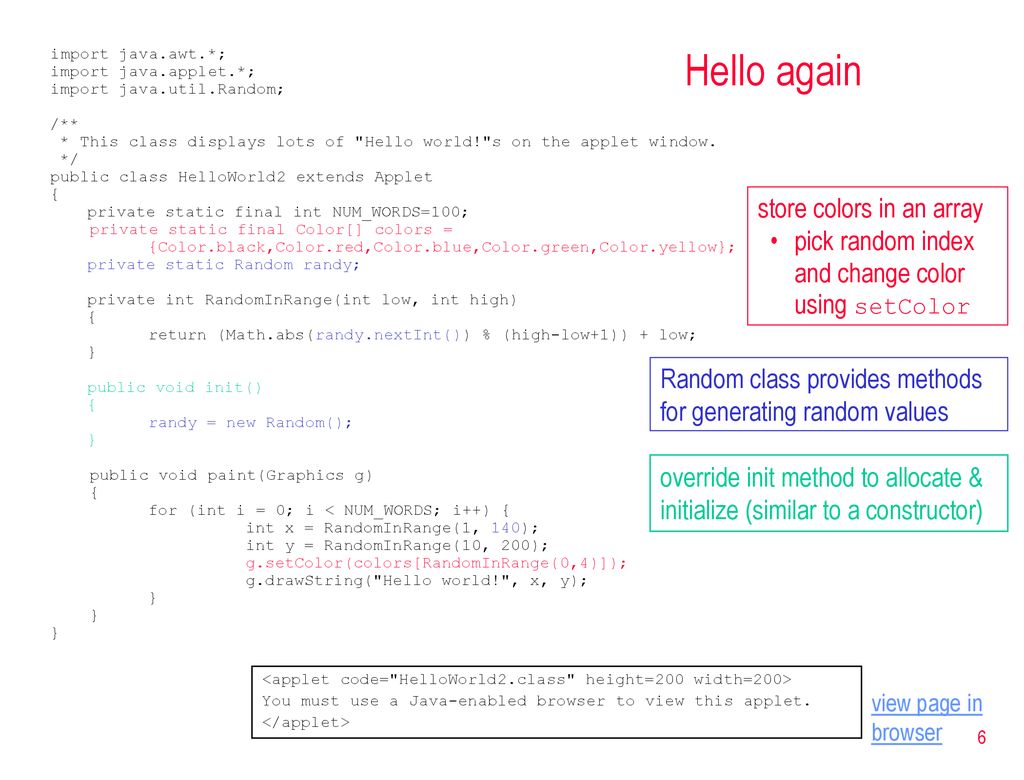 CSC 551: Web Programming Spring ppt download