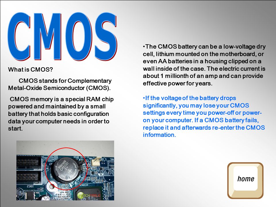BIOS & CMOS To Navigation page. - ppt video online download