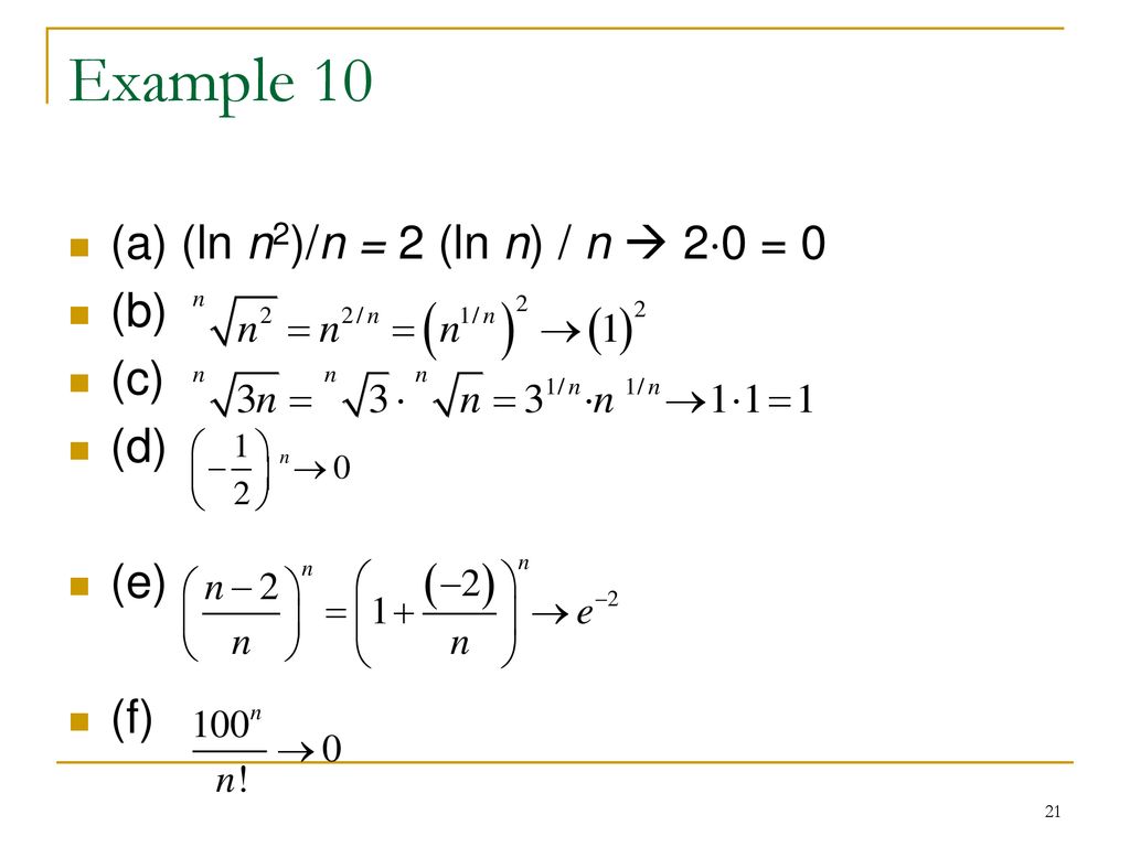 Infinite Sequences And Series Ppt Download