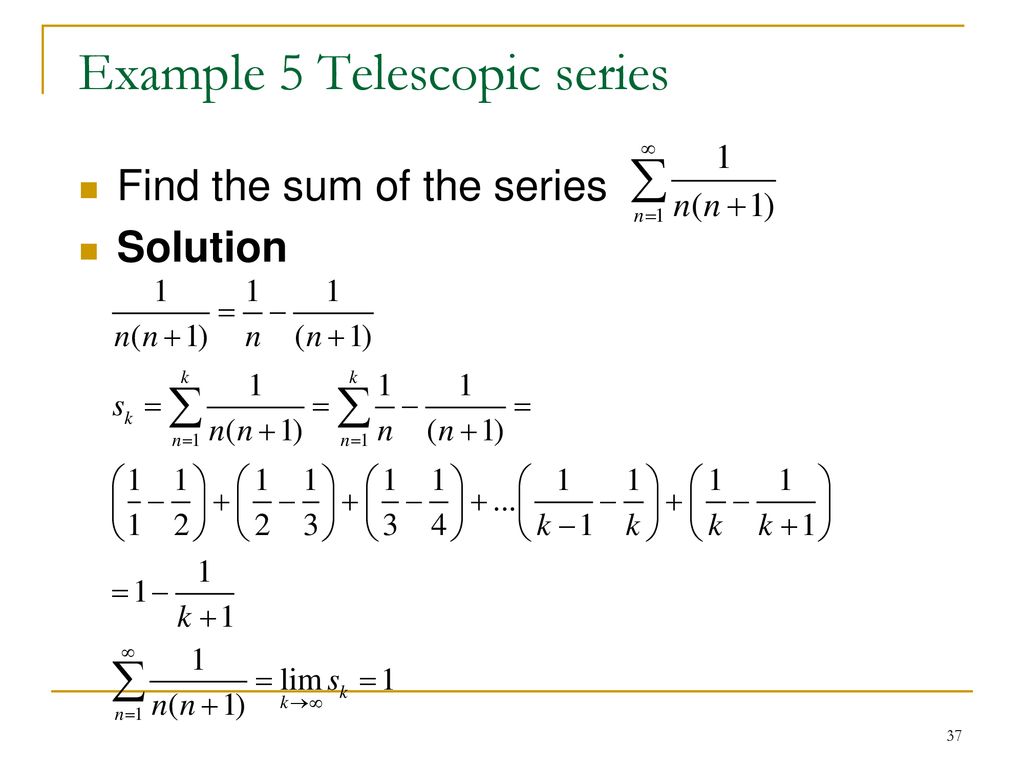 Infinite Sequences and Series - ppt download