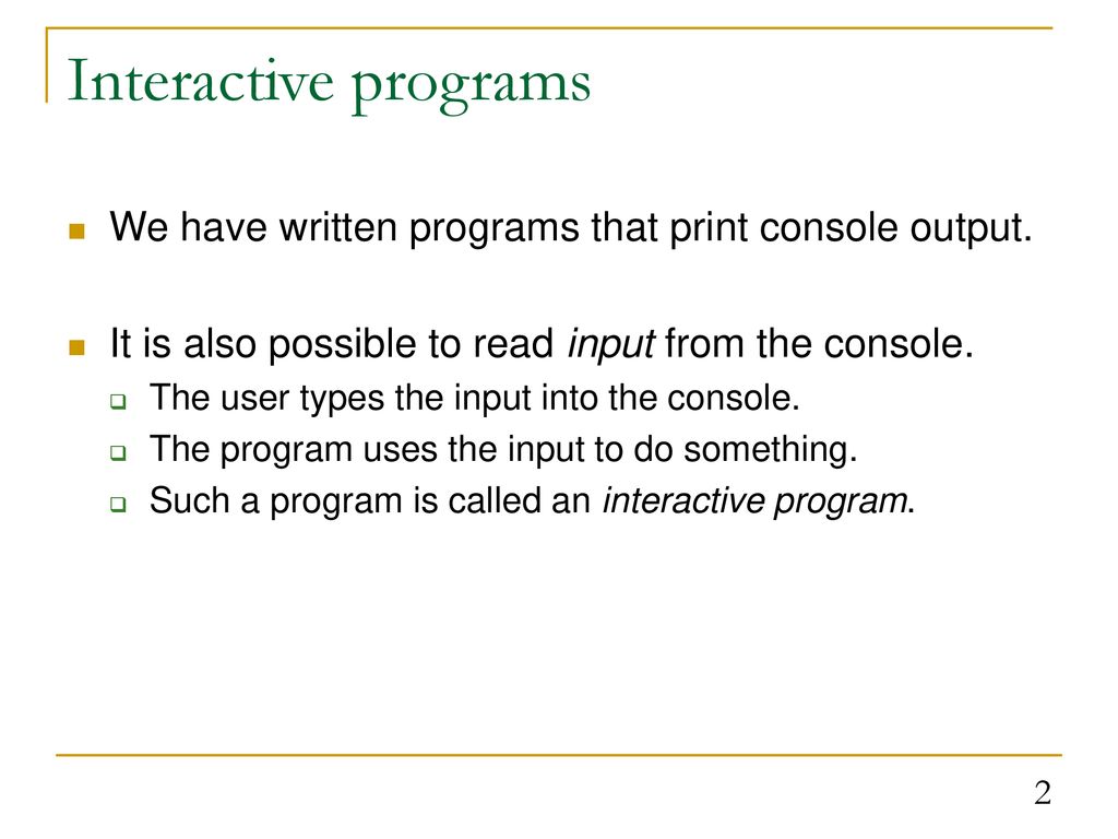 Scanner objects Readings: ppt download