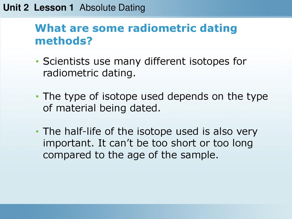 isotopen vaak gebruikt in radiometrische dating Aspen dating scene