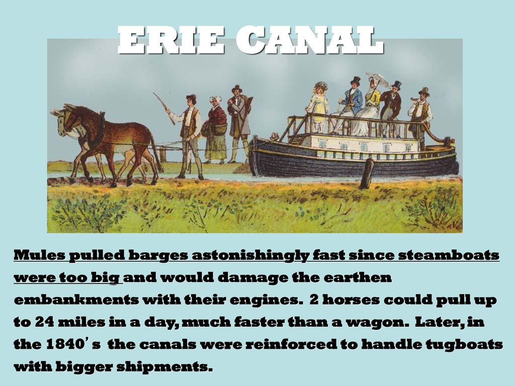 ERIE CANAL. - ppt download