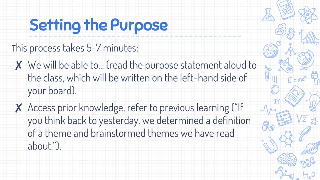 Purpose Statements for Teachers - ppt download