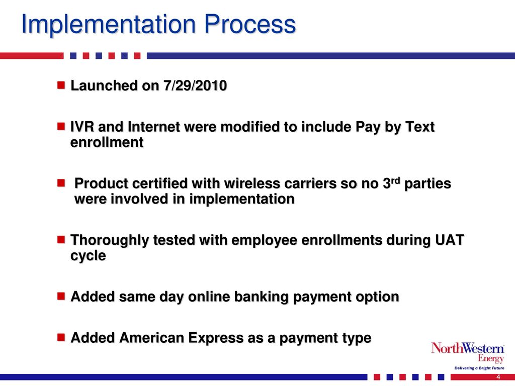 2011 Utility Payment Conference - ppt download