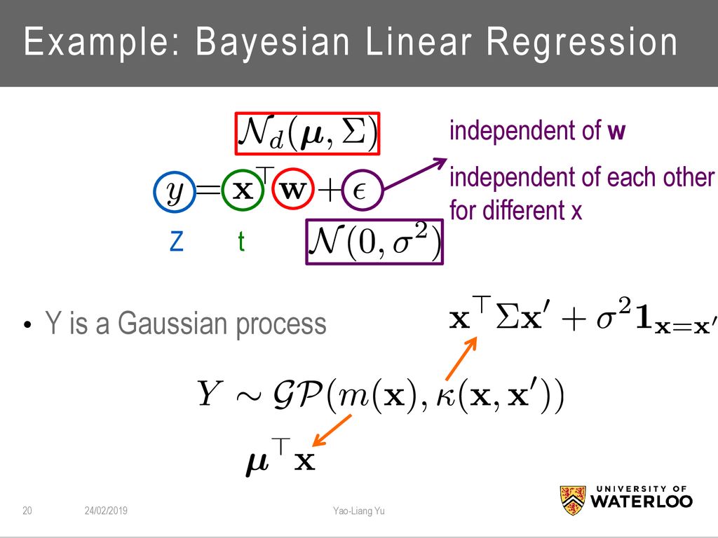 Lecture 10 gaussian processes ppt download