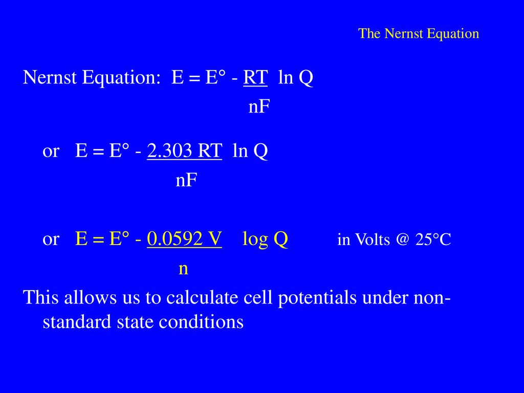 Chapter 19 Electrochemistry Ppt Download