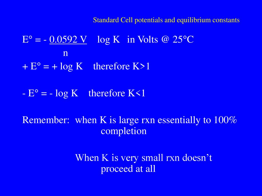 Chapter 19 Electrochemistry Ppt Download