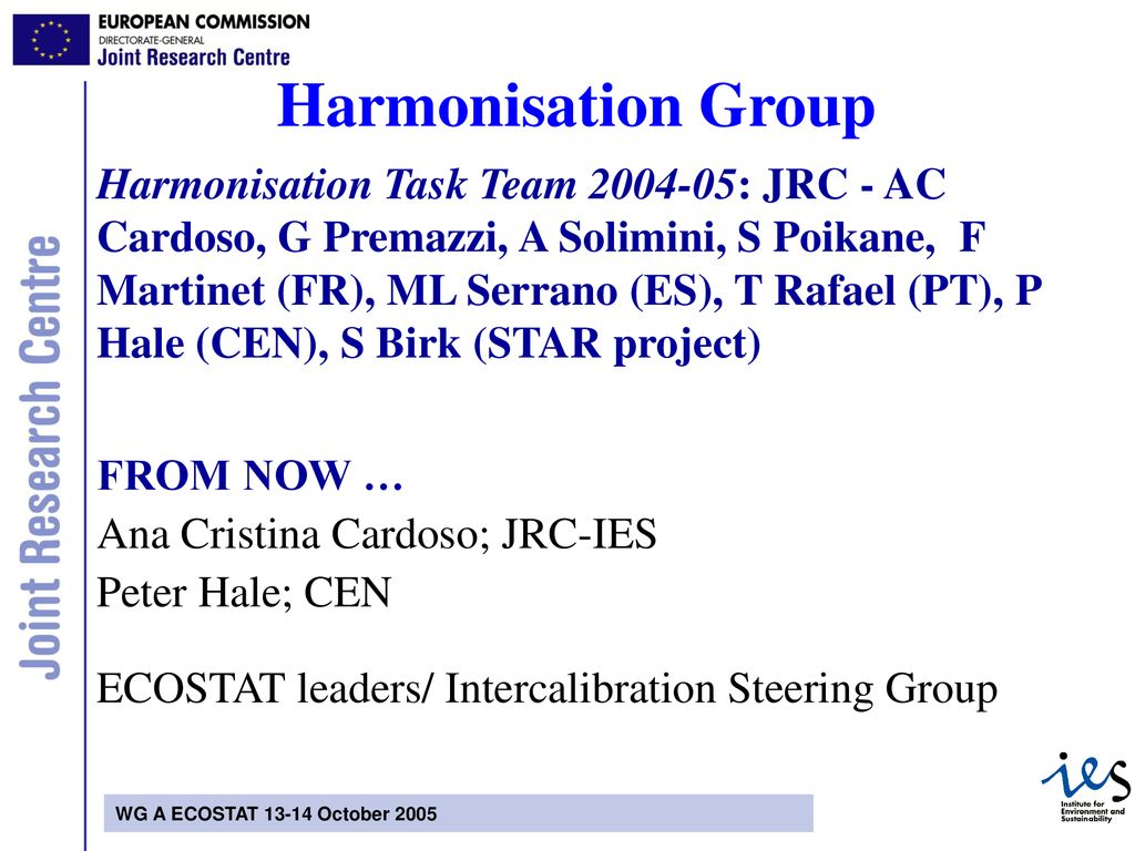Harmonisation Group