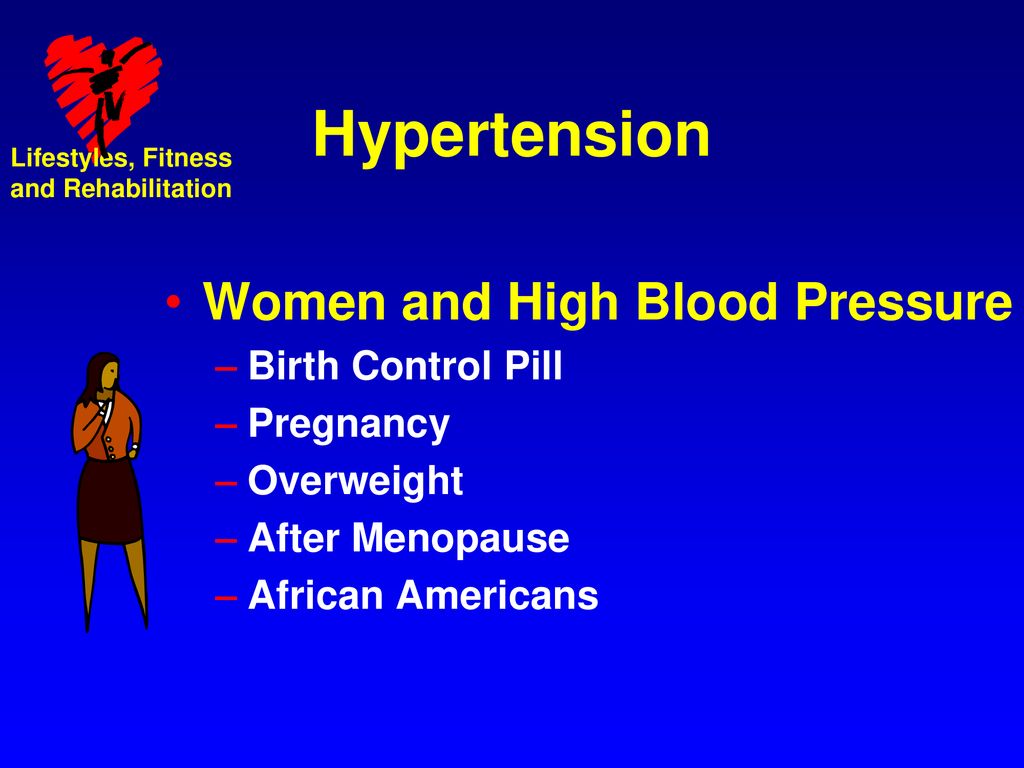 Hypertension Women and High Blood Pressure Birth Control Pill