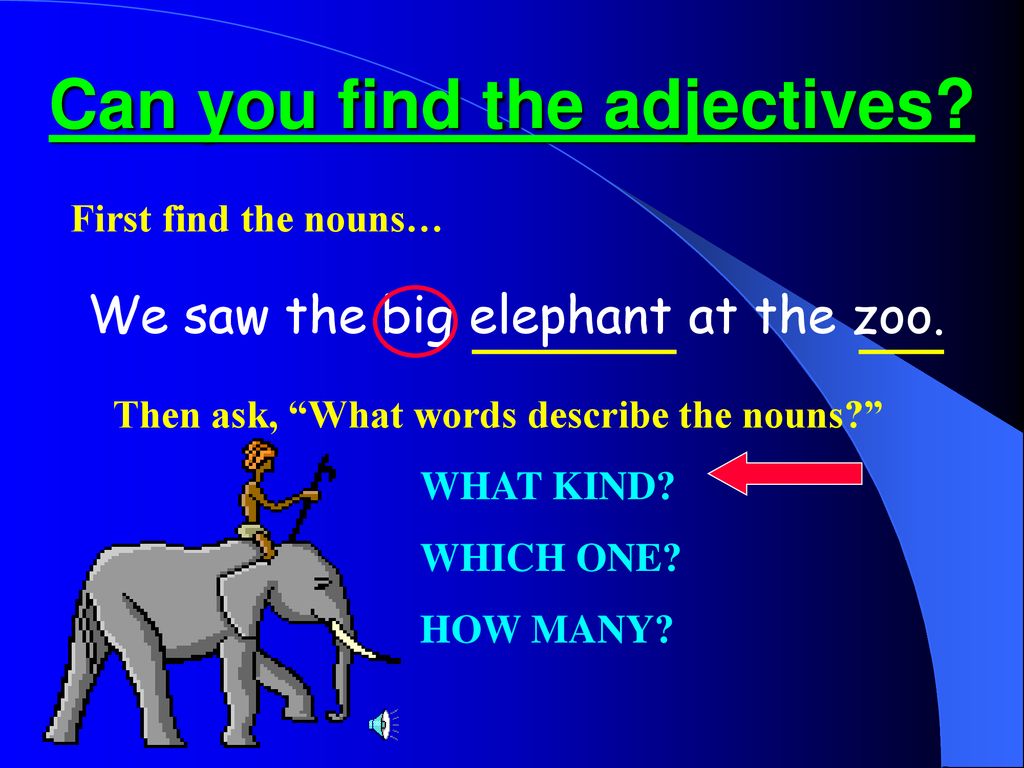 1 find the adjective. Dog adjectives. The Types of adjectives ppt. Compound adjectives. Adjectives pictures.