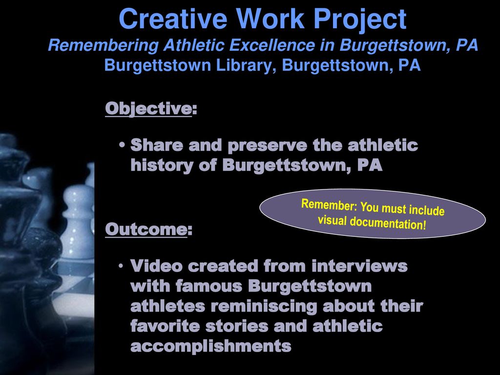 Burgettstown high school graduation project ppt download