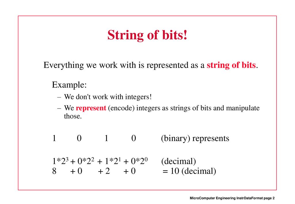 Data representation How do we represent data in a digital system? - ppt ...