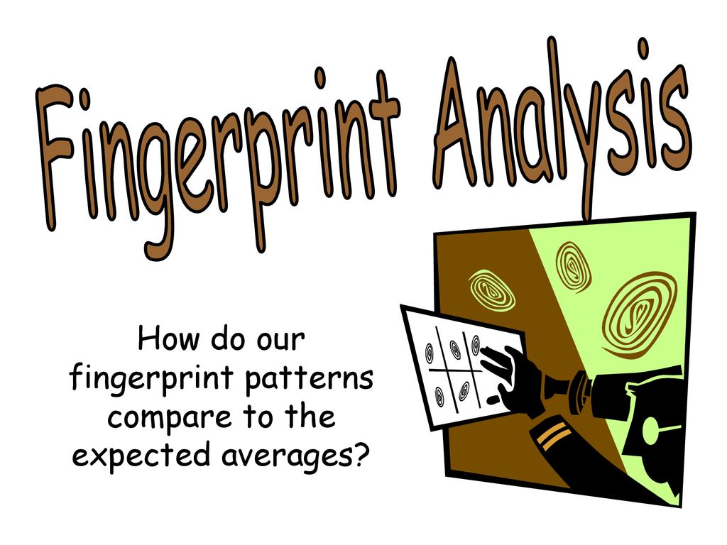 How do our fingerprint patterns compare to the expected averages