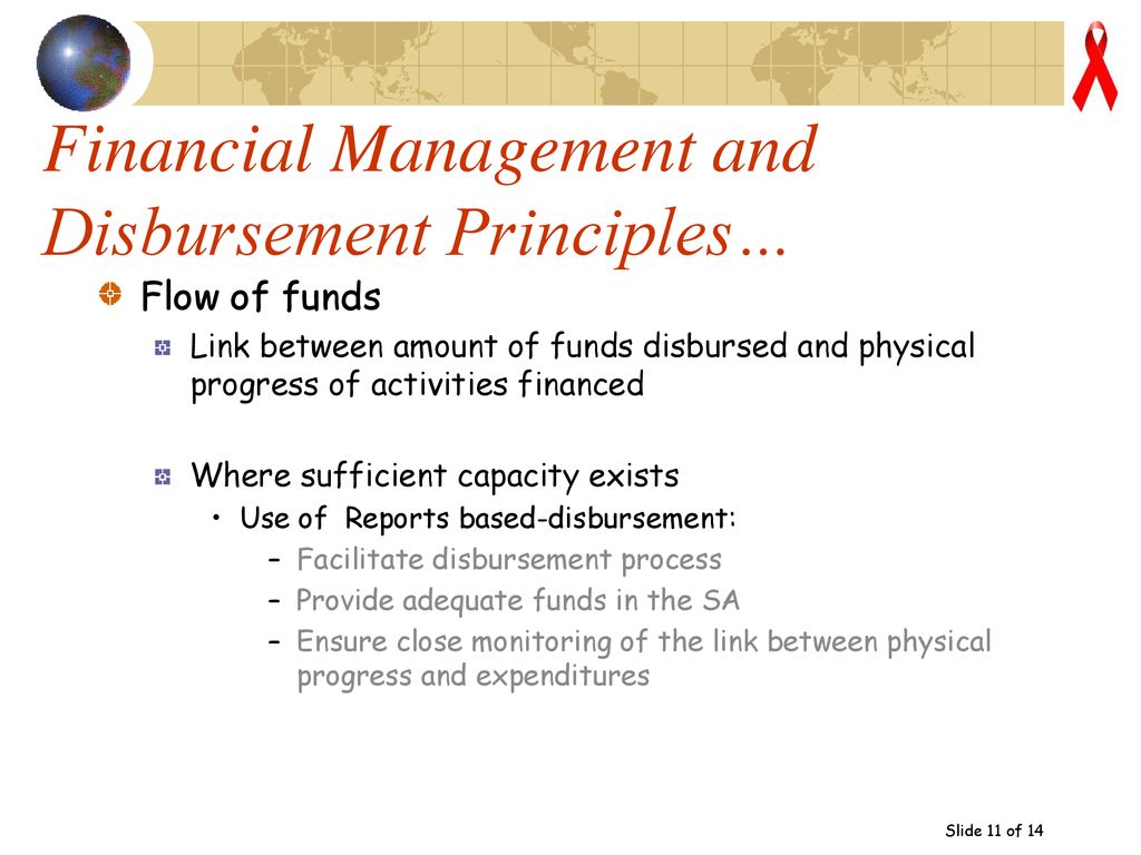 Principles of Financial Management and Disbursement - ppt download