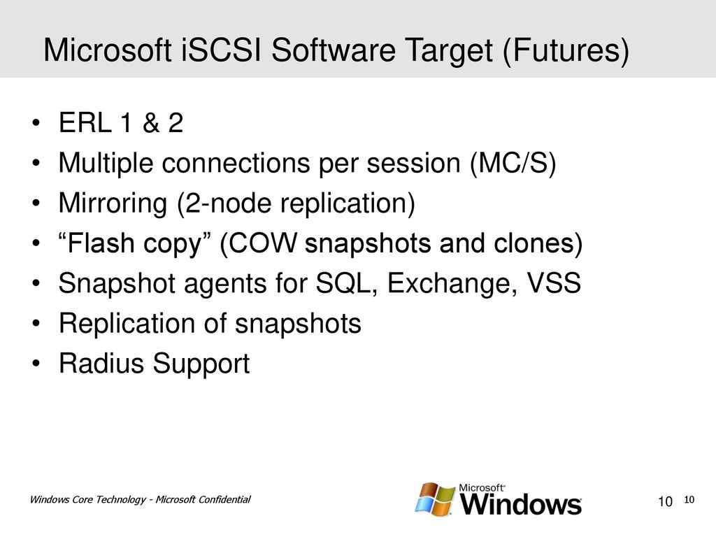 Microsoft core storage update ppt download
