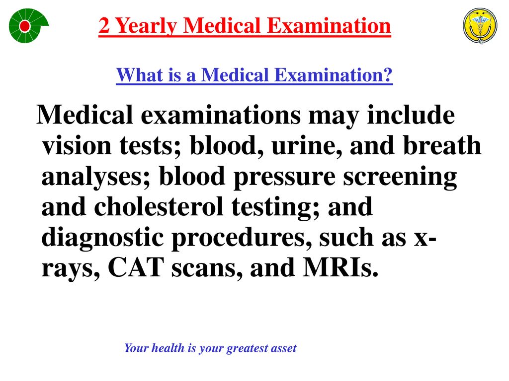 20 YEARLY MEDICAL EXAMINATION & IMPORTANCE OF MEDICAL EXAMINATION ...