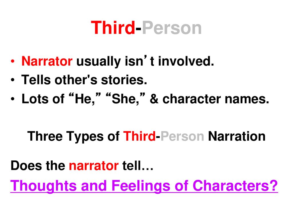 Narrative Perspective ppt download