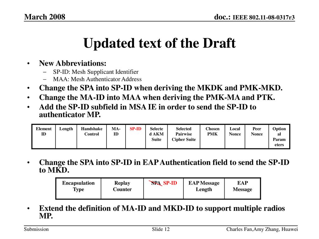 Authentication and key management of mp with multiple radios ppt download