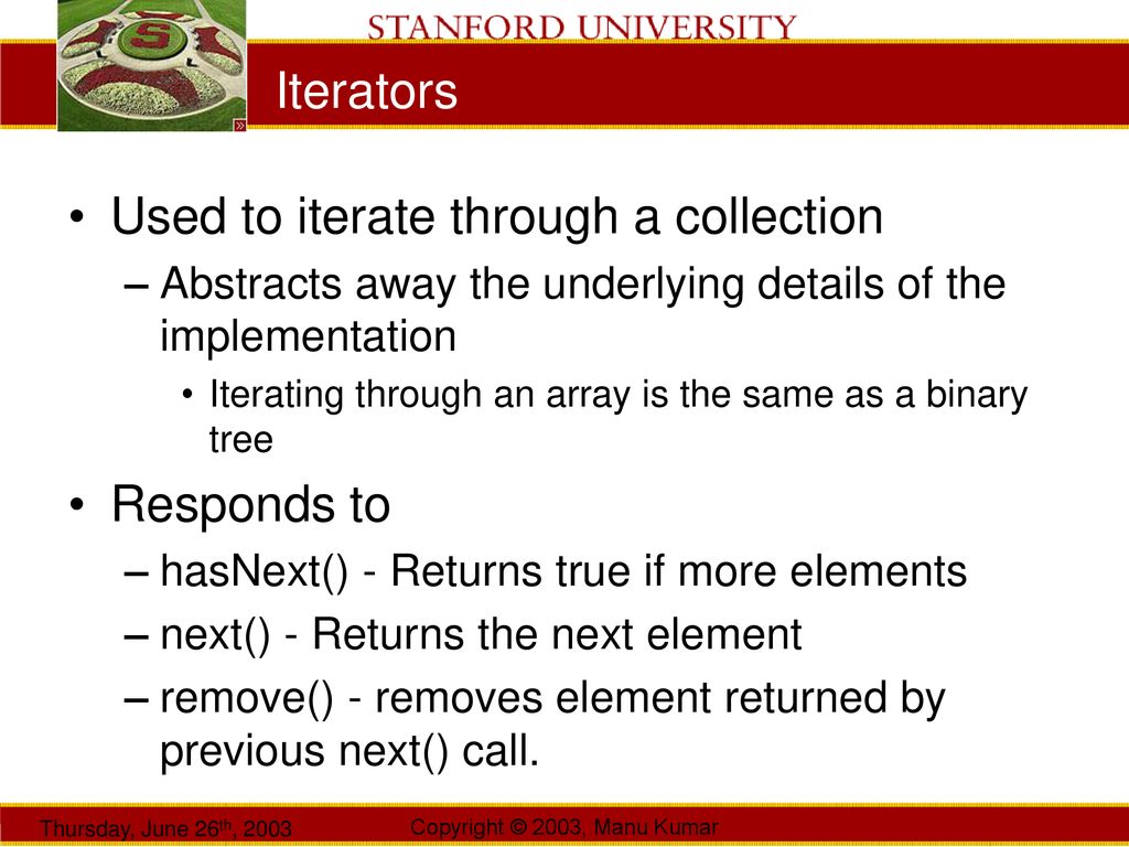 Manu Kumar CS193J: Programming in Java Summer Quarter 2003 Lecture 3 ... image.