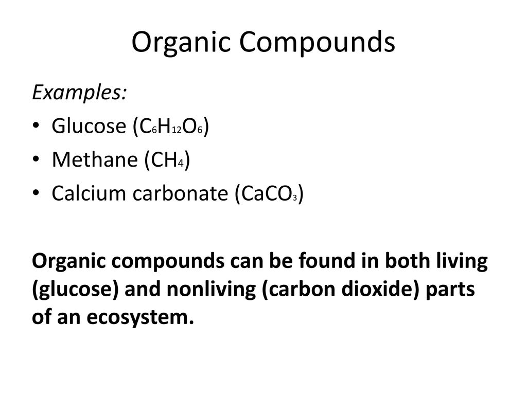 Organic Compounds Notes - ppt download