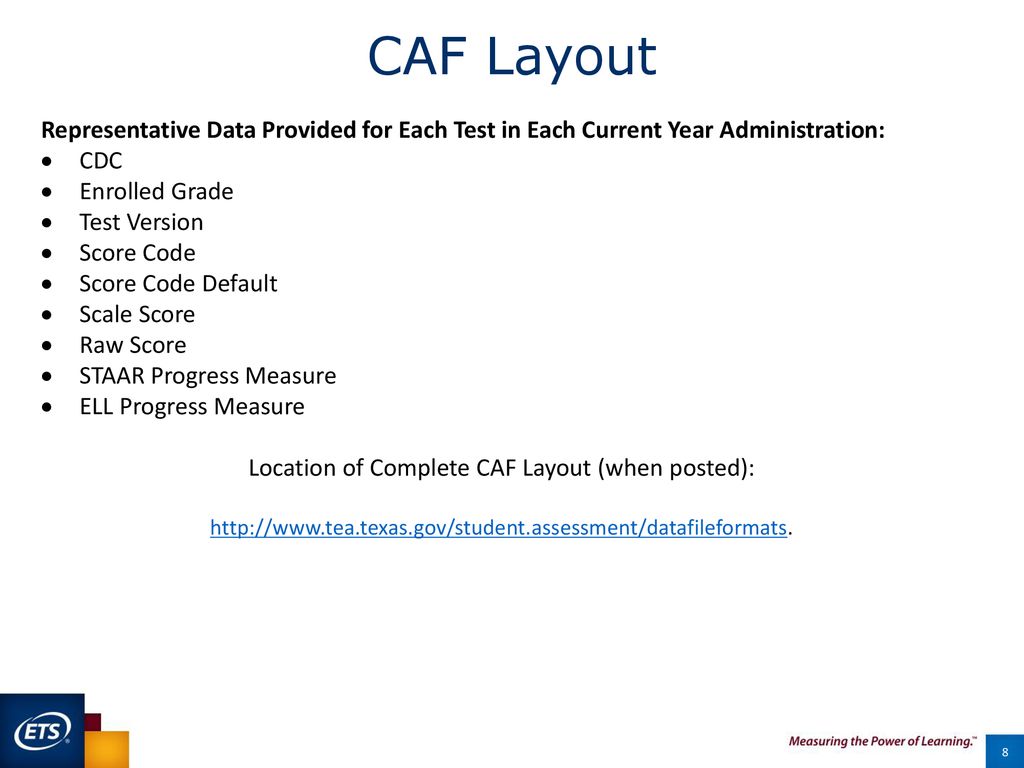 Understanding the Consolidated Accountability File (CAF) ppt download