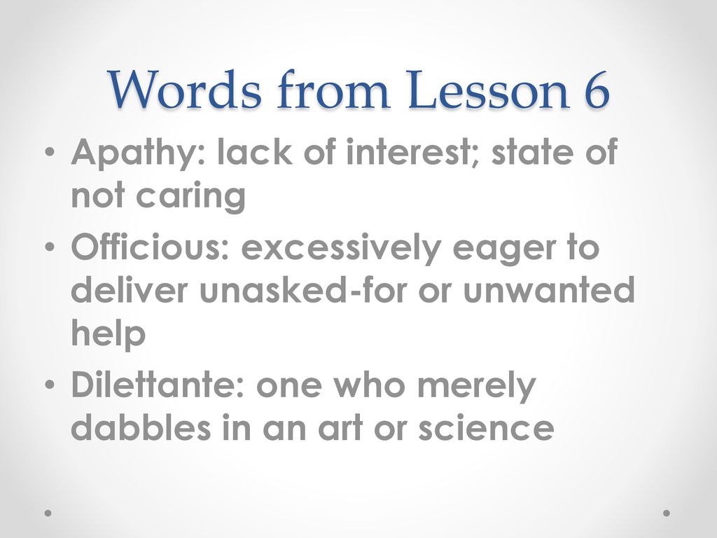 Definitions for Units 17 Vocabulary Test ppt download