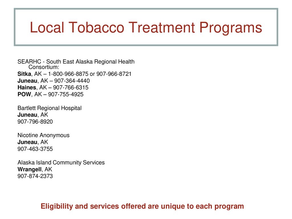 Module 8: Tobacco Treatment Programs & Resources - ppt download