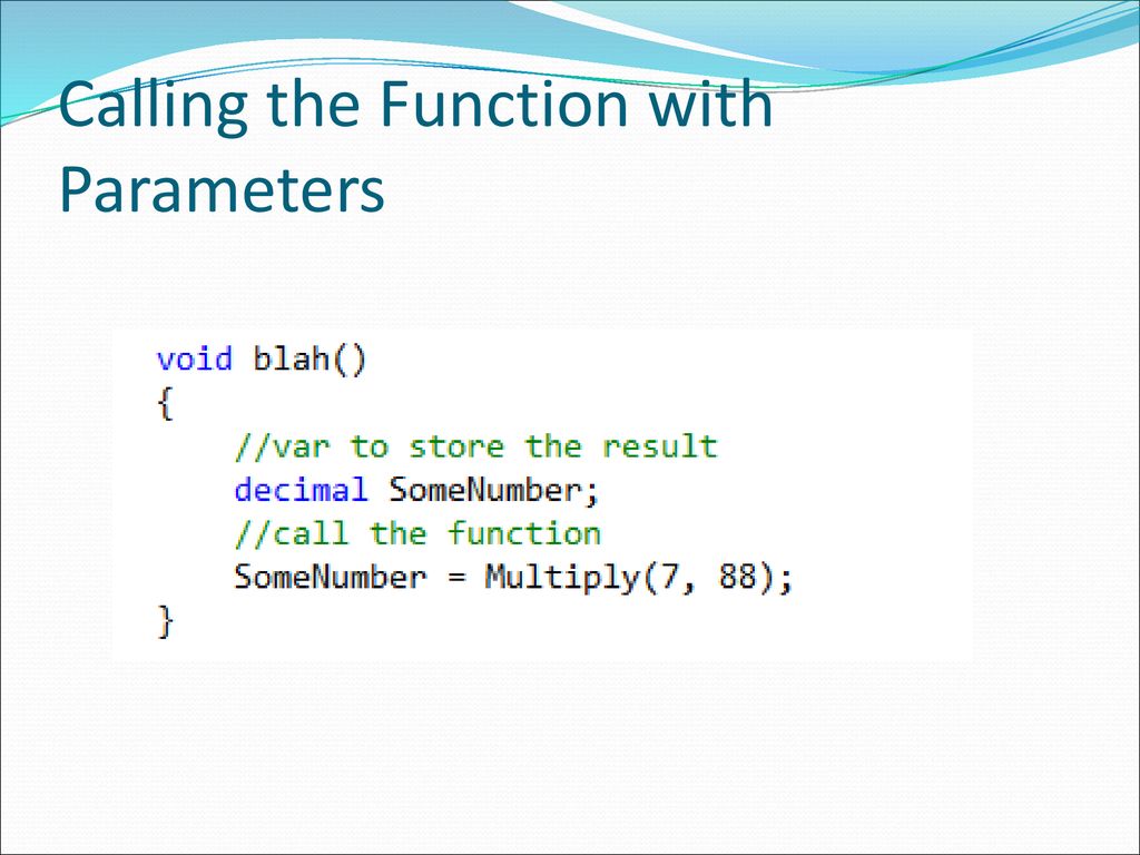 Functions, Return Values, Parameters Getters and Setters - ppt download